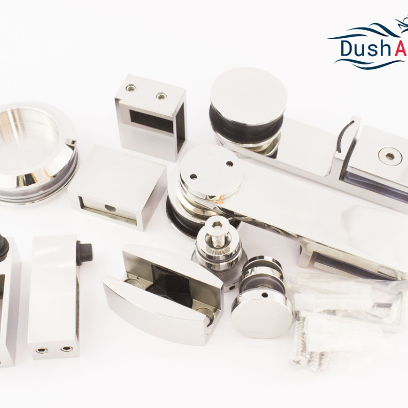 Комплект фурнітури для прямої розсувної системи на трубу 30х10 мм (А003)