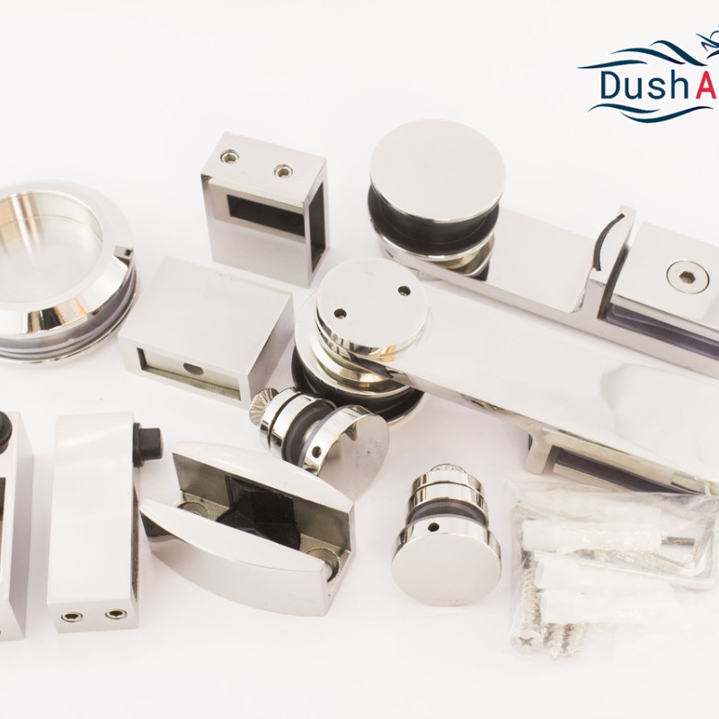 Комплект фурнітури для прямої розсувної системи на трубу 30х10 мм (А003)