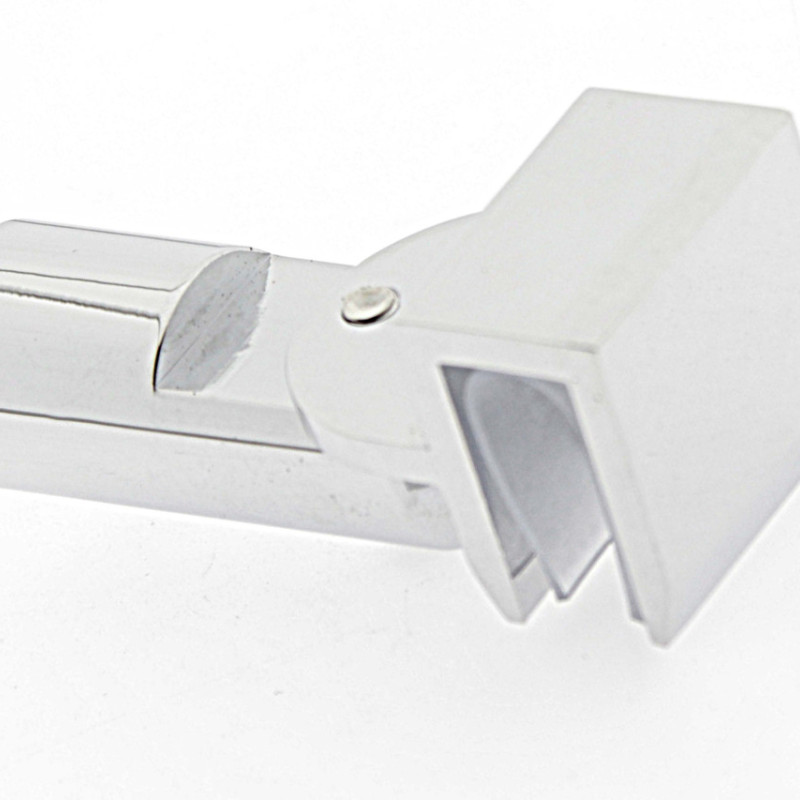 З'єднувач (скло-труба) Ø19 мм. (КН 19) Хромч