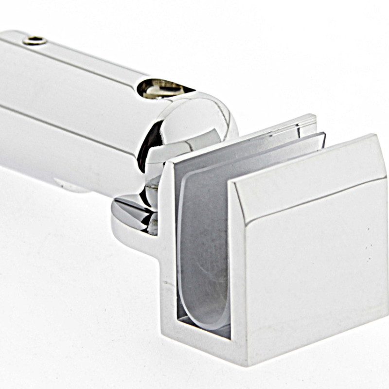 З'єднувач (скло-труба) Ø19 мм. (КН 19) Хромч