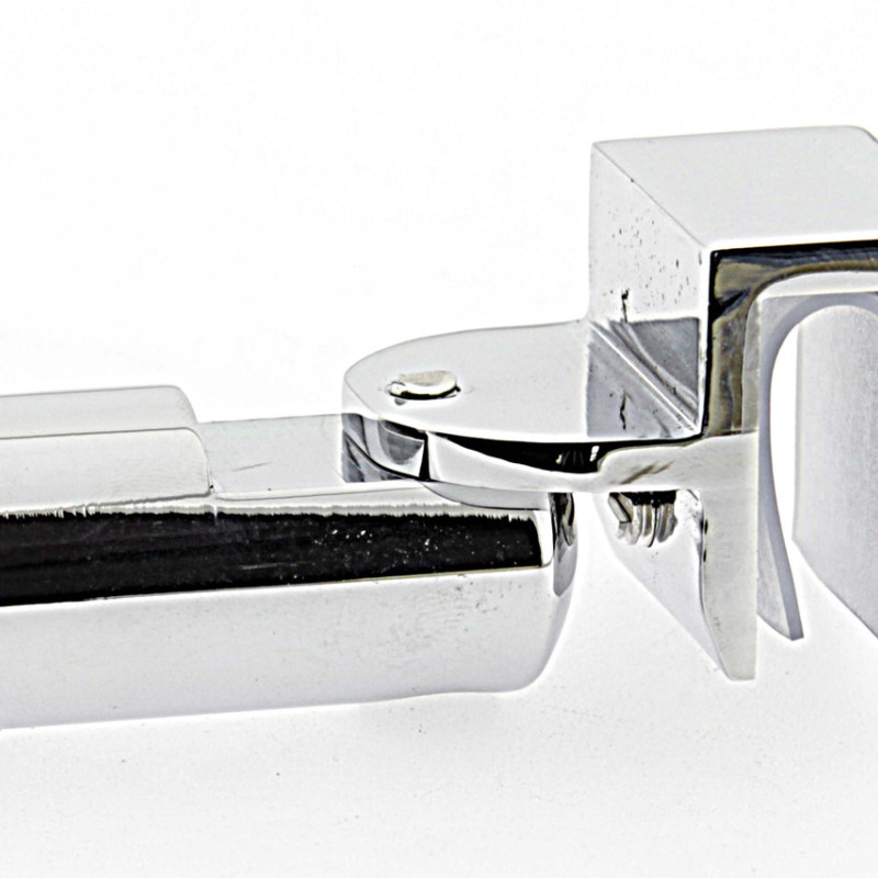 З'єднувач (скло-труба) Ø19 мм. (КН 19) Хромч