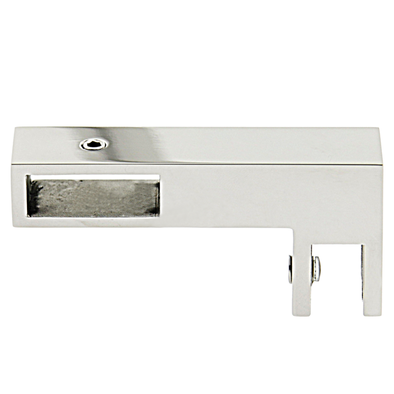 Кріплення для скла (скло-труба) 10х30 хром (КН 28)