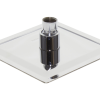 Душ верхній з нержавійки 15 див. квадратний