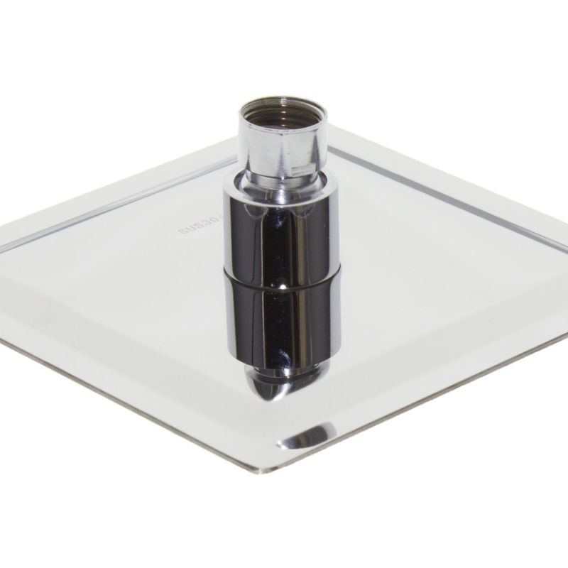 Душ верхній з нержавійки 15 див. квадратний