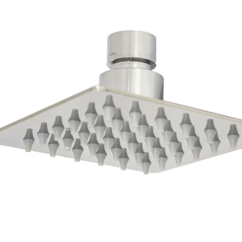 Душ верхній з нержавійки 10 див. квадратний