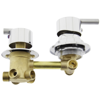 Змішувач для душової кабіни ( Г-5\10 ) на п'ять положень під гайку у стійку душової кабіни