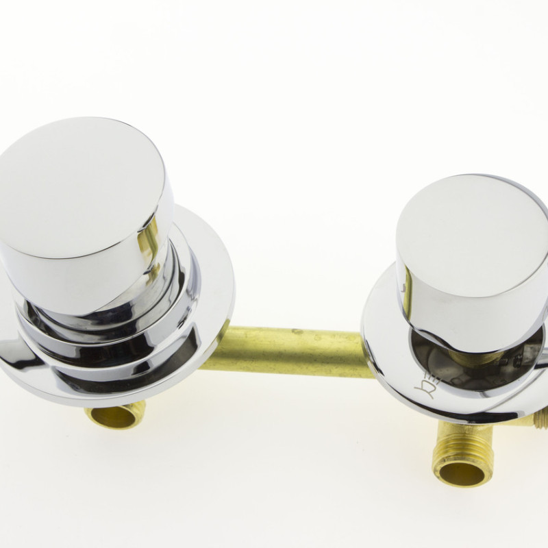 Змішувач для душової кабіни ( Г-3\12 ) на три положення під різьблення 12 см по центрам.