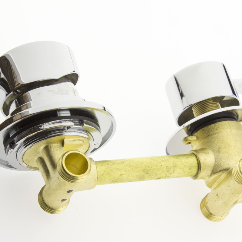 Змішувач для душової кабіни ( Г-3\12 ) на три положення під різьблення 12 см по центрам.