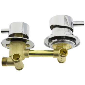 Змішувач для душової кабіни, ( Г-3\10 ) на три положення під різьблення 10см по центрам.