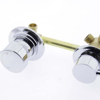 Змішувач для душової кабіни ( Г-5\14 ) на п'ять положень під гайку у стійку душової кабіни