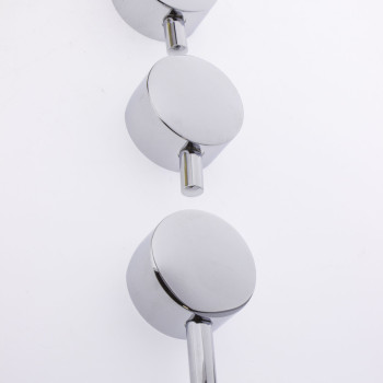 Змішувач для душової кабіни, на три вузли для паралельного включення