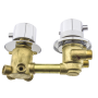 Змішувач з термостатом для душової кабіни, на 4 положень під різьблення