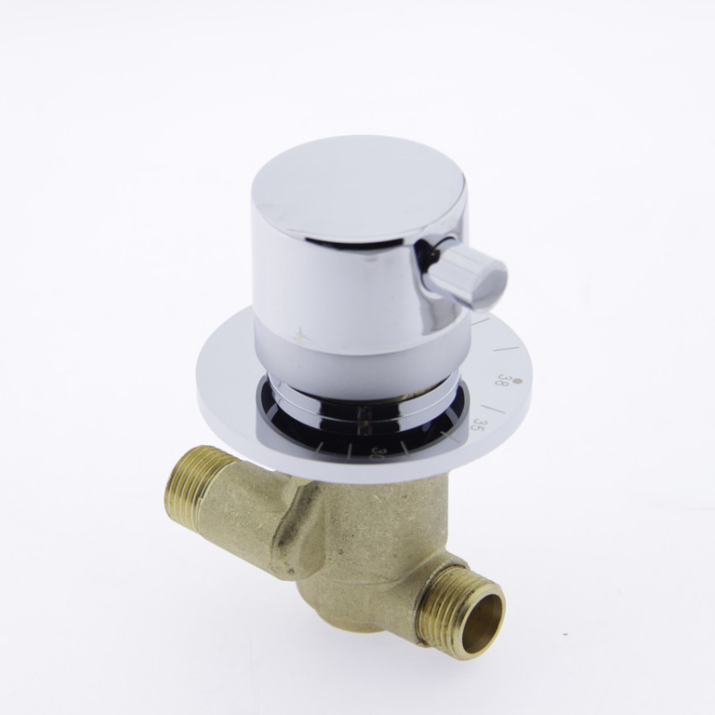 Термостатичний змішувач для встройки або прихованого монтажу