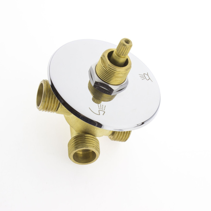 Перемикач для душової кабіни ( Г2 ) на два положення під гайку, вбудовуваний.