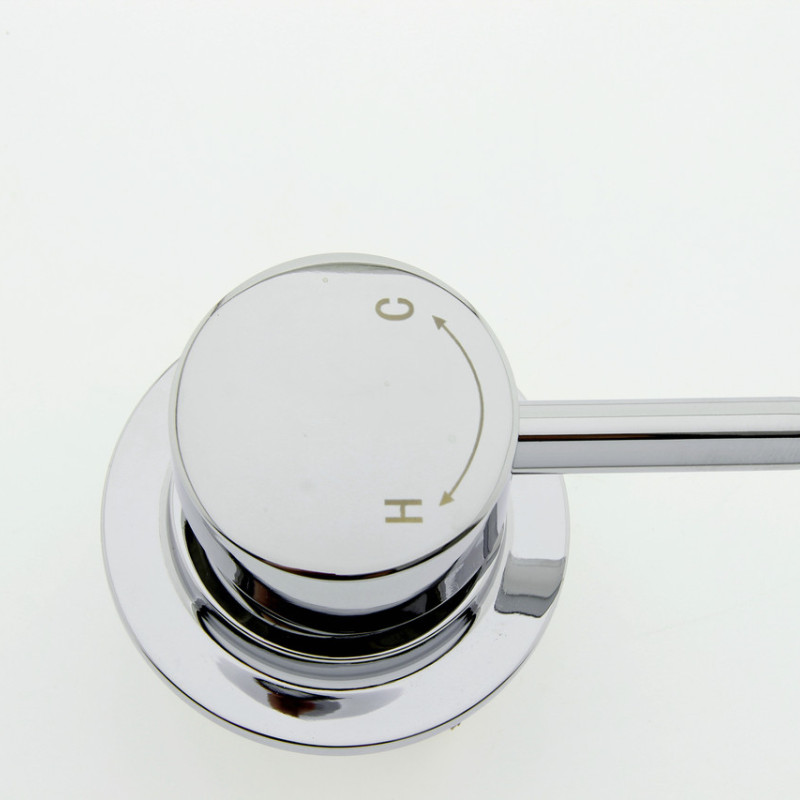 Змішувач для гідромасажної ванни прихованого монтажу (ДЖ 6101) вбудовується в виріб