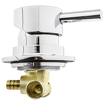 Змішувач для гідромасажної ванни прихованого монтажу (ДЖ-6102) вбудовується в виріб