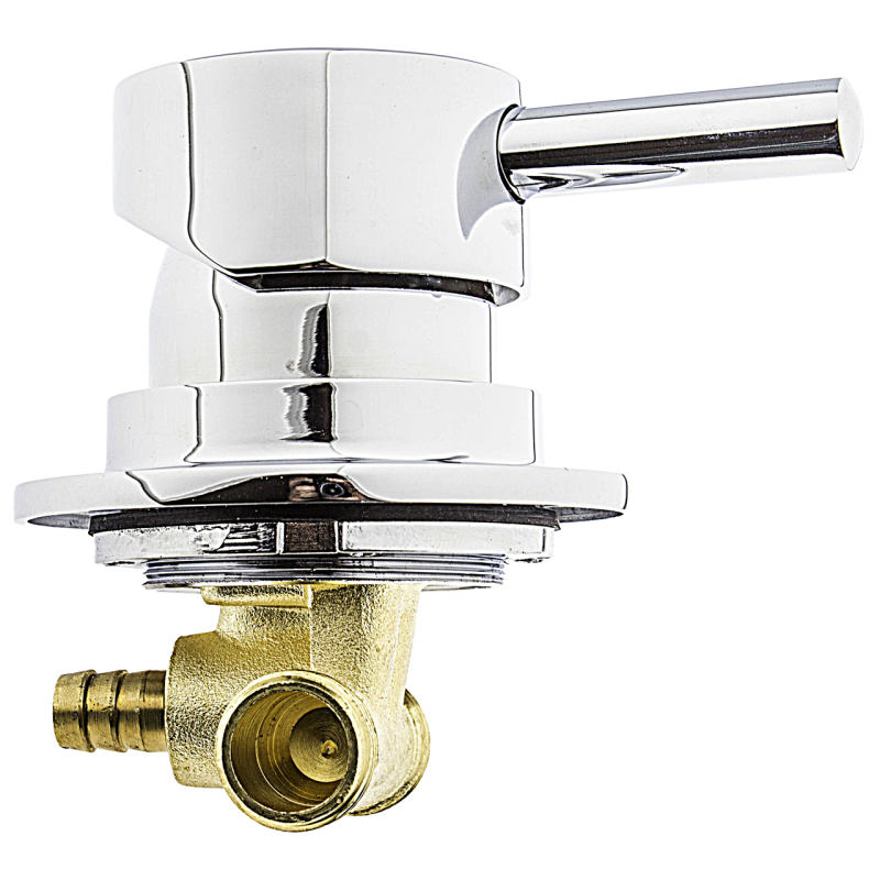 Змішувач для гідромасажної ванни прихованого монтажу (ДЖ-6102) вбудовується в виріб