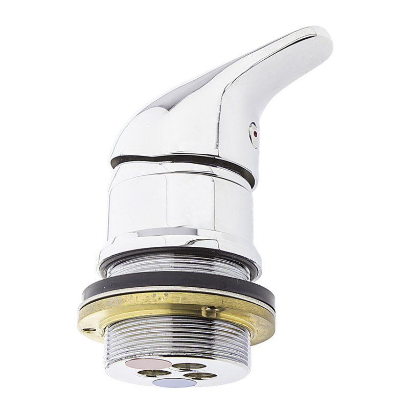 Змішувач на борту ванни з розливанням та ручним душем