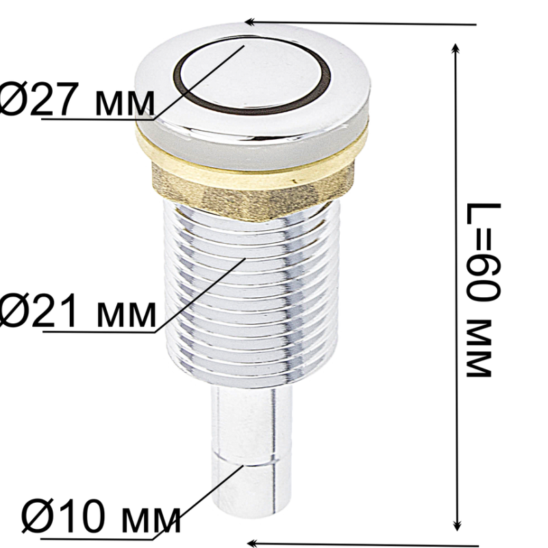 Форсунка для аеромасажу в гідромасажною ванною ( АД12062 ) Латунь