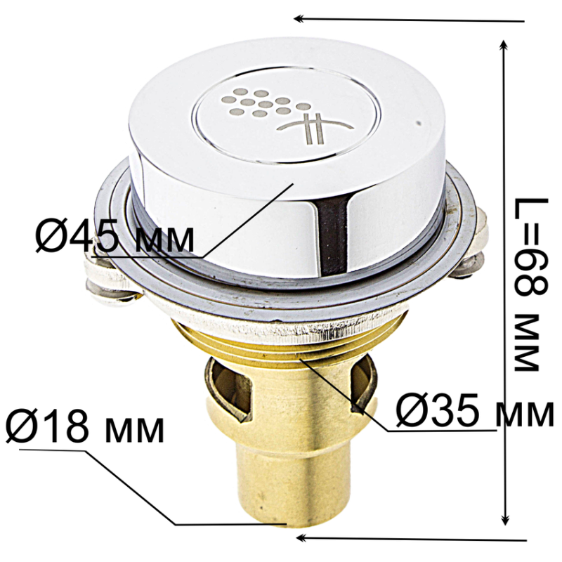 Регулятор для гідромасажною ванною ( АР109В )