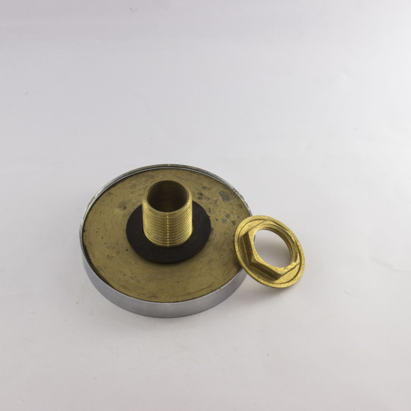 Вилив настінний, латунний 55 мм винос ( АВ-6818)