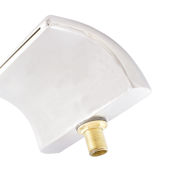 Вилив на борт ванни, водоспад, для гідромасажної ванни, з горизонтальним кріпленням на борт ванни