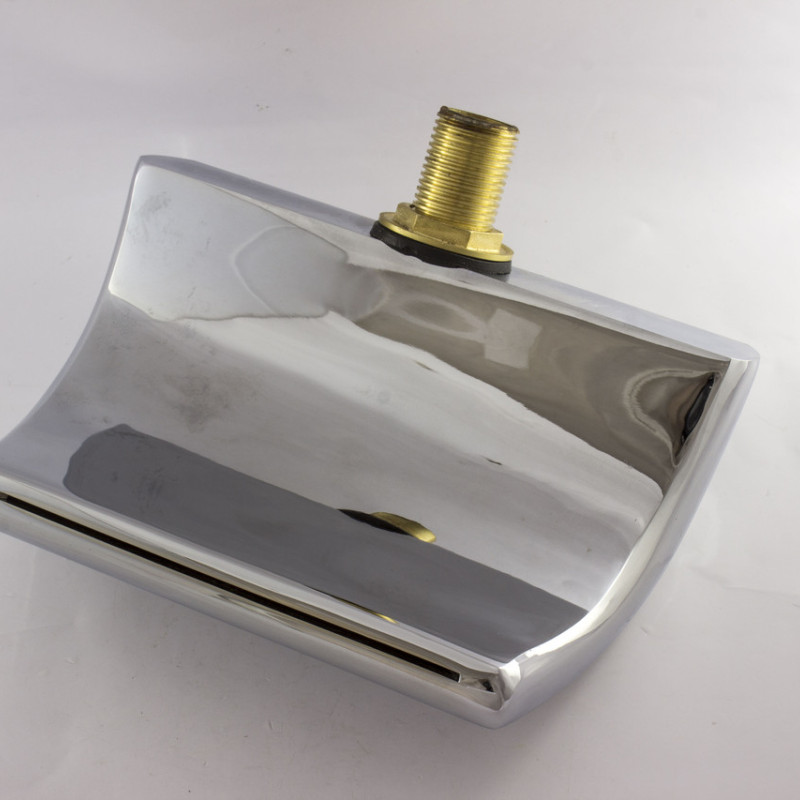 Вилив на борт ванни, водоспад, для гідромасажної ванни, з горизонтальним кріпленням на борт ванни