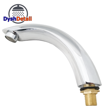 Вилив на борт ванни, водоспад, для гідромасажної ванни, з горизонтальним кріпленням на борт ванни