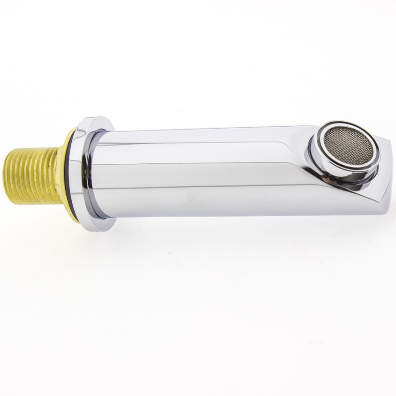 Вилив настінний, латунний 105 мм винос ( АВ-6801 )