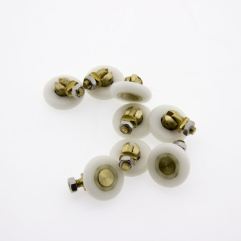 Коліщата для душової кабіни ( А-117 ) поворотні діаметр 24мм