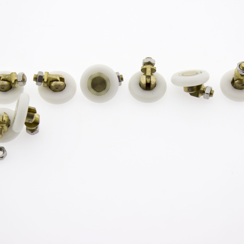 Коліщата для душової кабіни ( А-117 ) поворотні діаметр 24мм