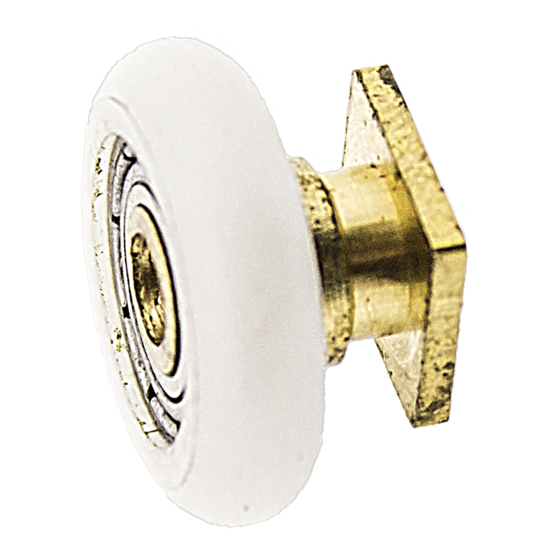 Коліщата для душової кабіни (A-040) діаметр 18 мм з майданчиком