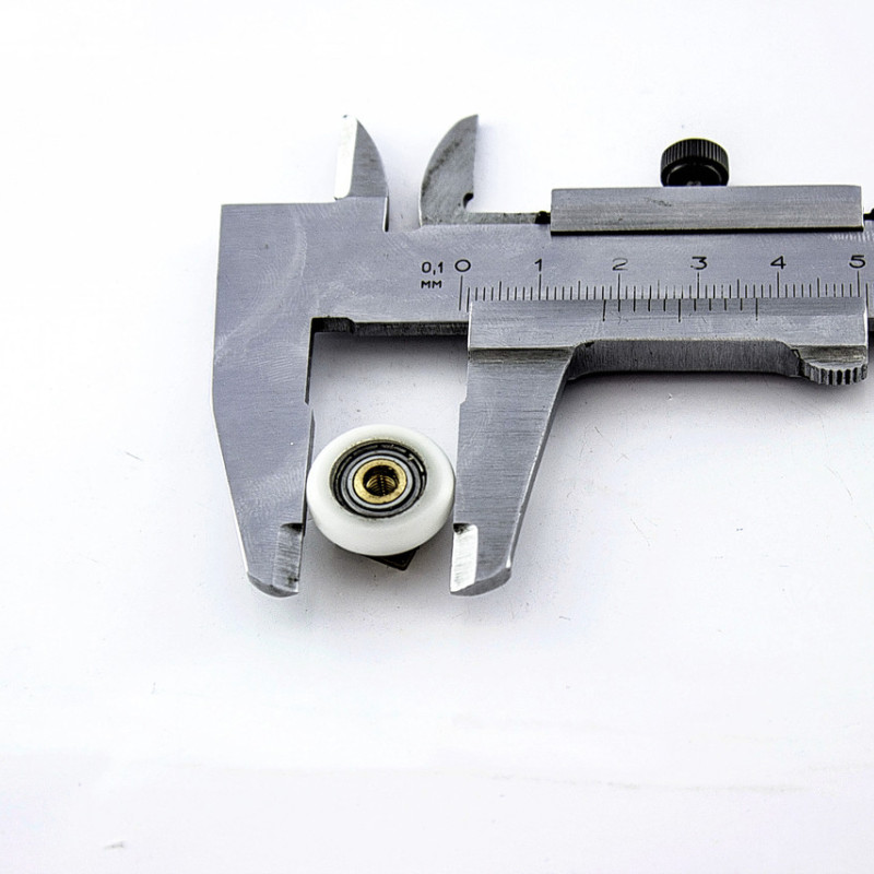 Коліщата для душової кабіни (A-040) діаметр 18 мм з майданчиком