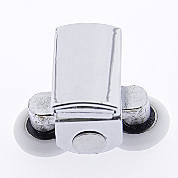 Ролики для душової кабіни подвійні, хромовані, верхні ( В618 В )