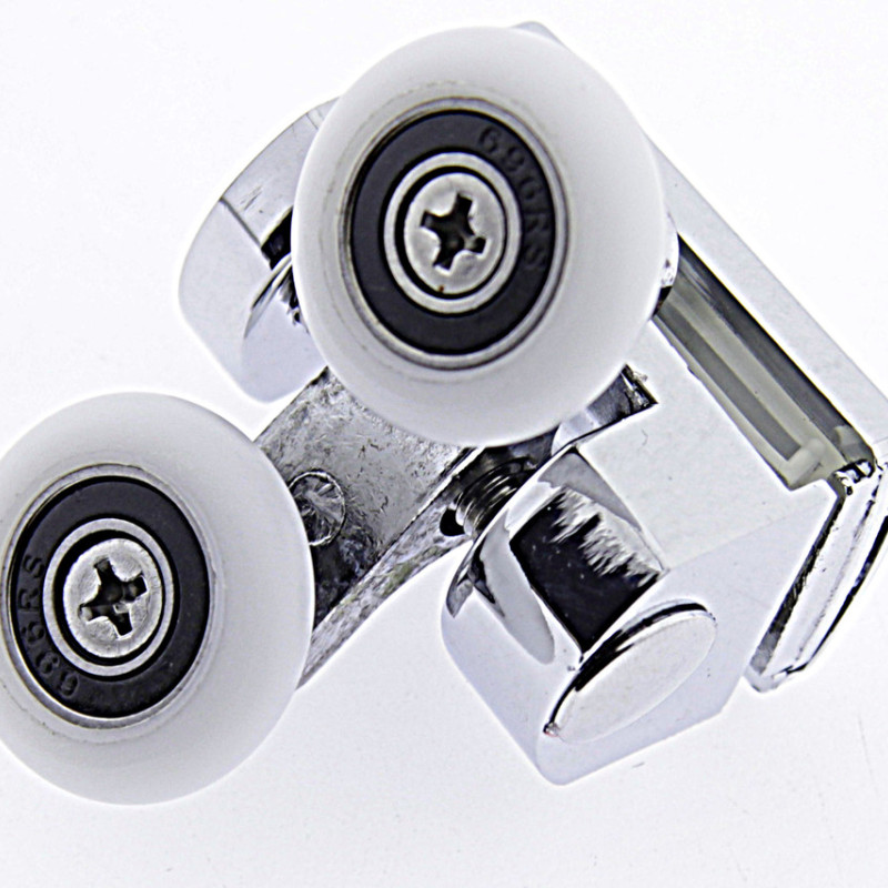 Ролики для душової кабіни подвійні, хромовані, верхні ( В618 В )