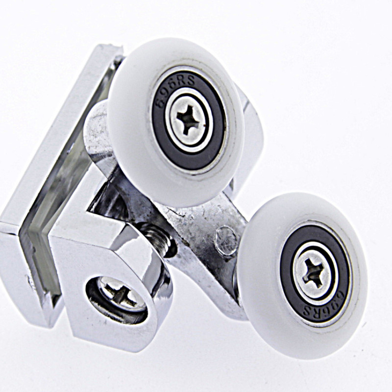 Ролики для душової кабіни подвійні, хромовані, верхні ( В618 В )