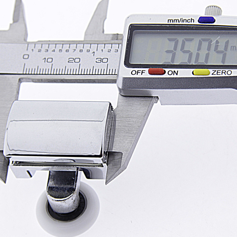 Ролики для душової кабіни подвійні, хромовані, верхні ( В618 В )