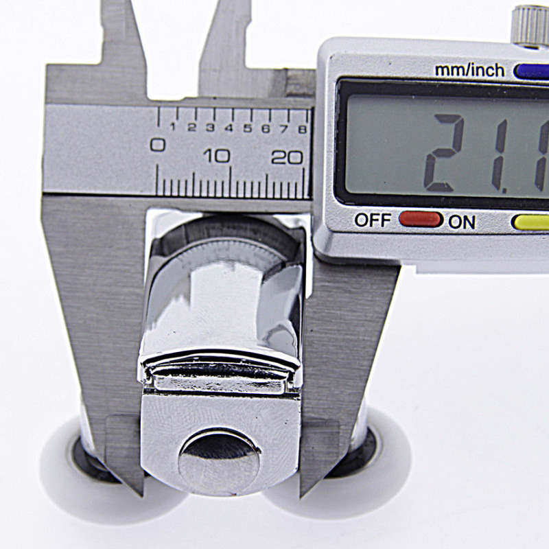 Ролики для душової кабіни подвійні, хромовані, верхні ( В618 В )