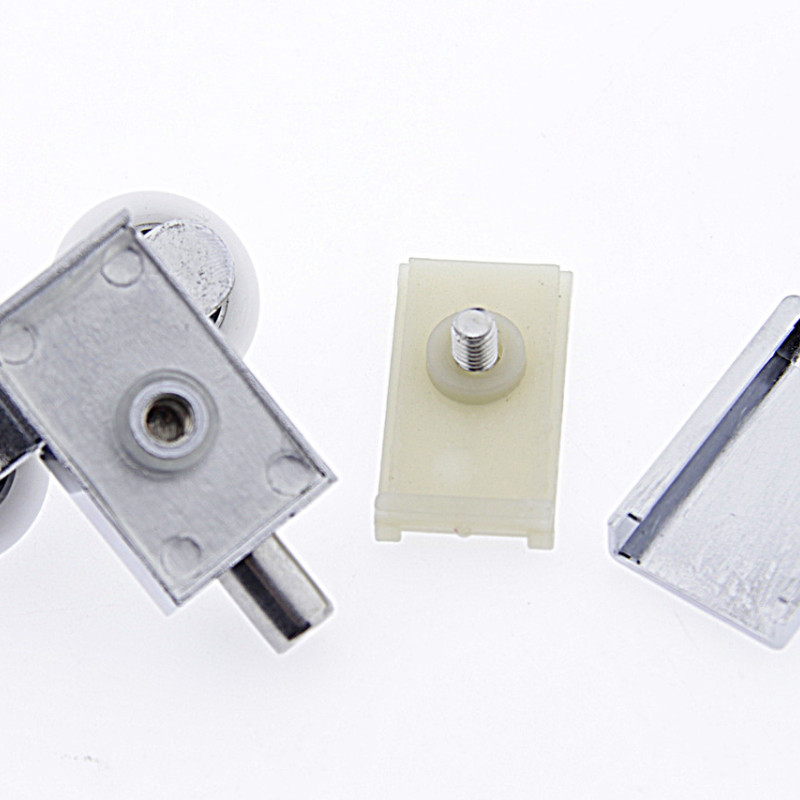 Ролики для душової кабіни подвійні,нижні,нажимной (B-618A)