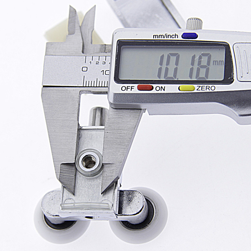 Ролики для душової кабіни подвійні,нижні,нажимной (B-618A)