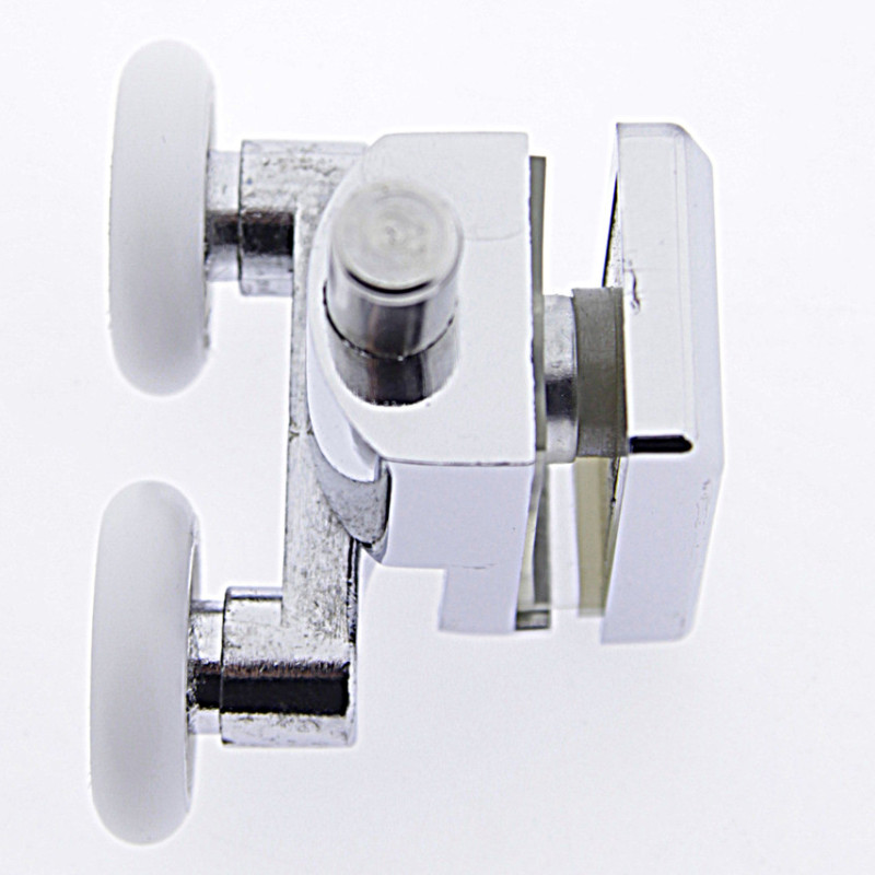 Ролики для душової кабіни подвійні,нижні,нажимной (B-618A)