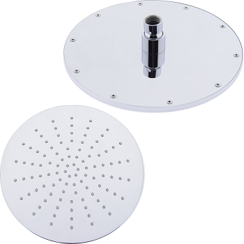 Верхній душ з латуні, круглий диаметром 230 мм. ( БР-23 )