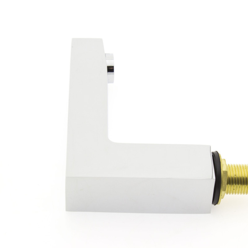 Налив верхній на борт ванни - гусак квадрат довгий ( АВ-6715)