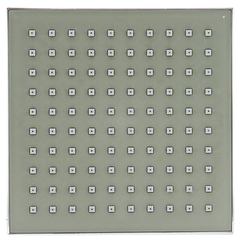 Душ стельовий, квадратний 200х200х17 мм. (Л 200/17)