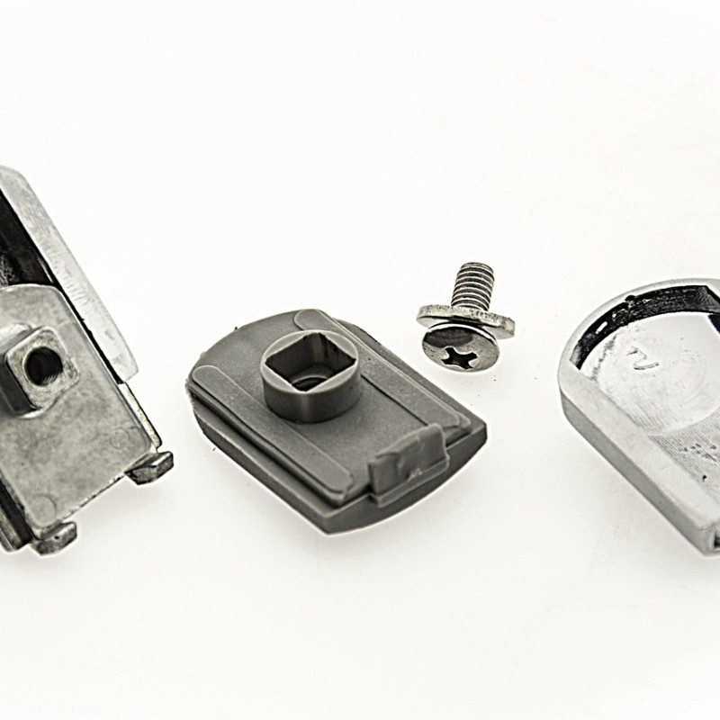 Ролики для душової кабіни нижні ,нажимні, хромований, одинарний, (В-615 А)