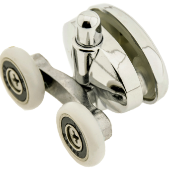 Ролики для душової кабіни подвійні,нижні,нажимной (В-620 А)