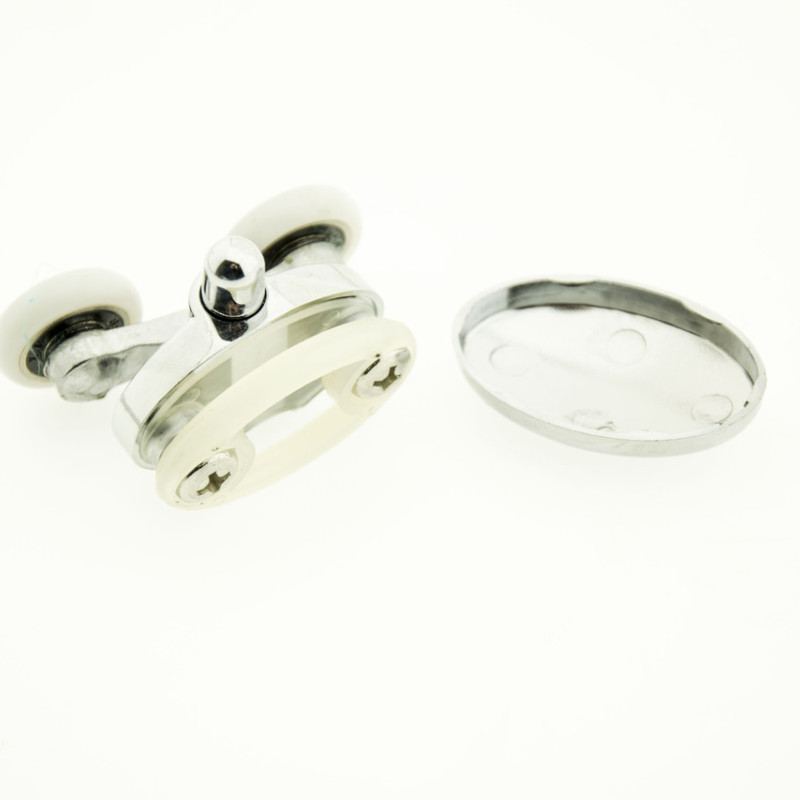 Ролики для душової кабіни подвійні,нижні,нажимной (В-620 А)