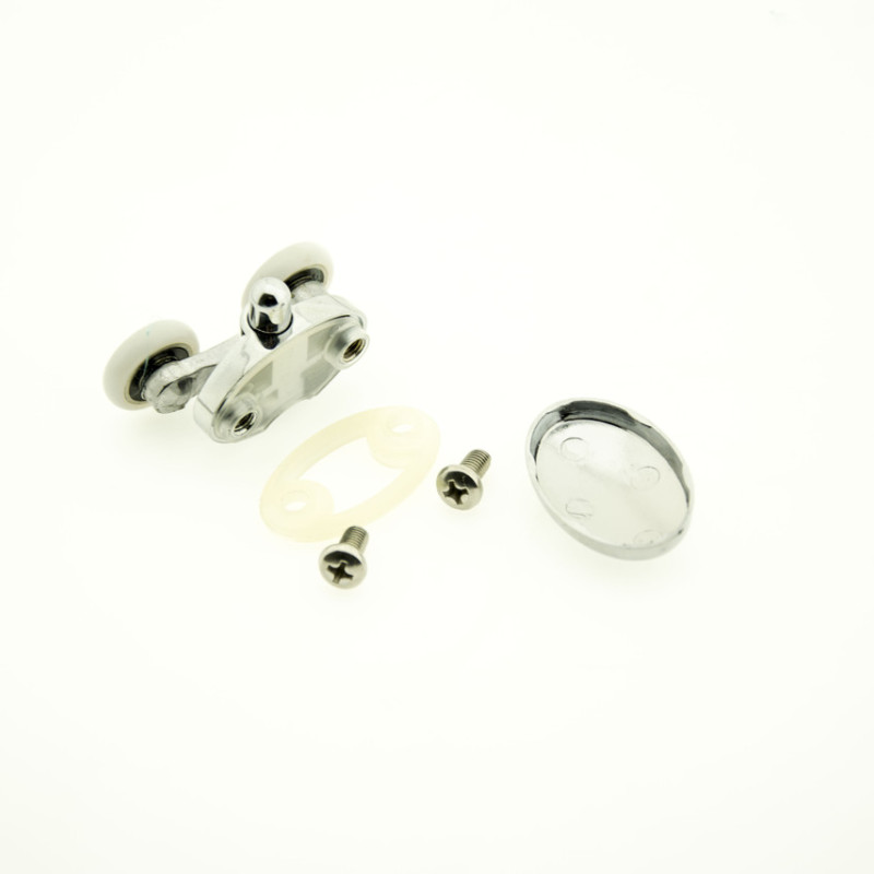 Ролики для душової кабіни подвійні,нижні,нажимной (В-620 А)