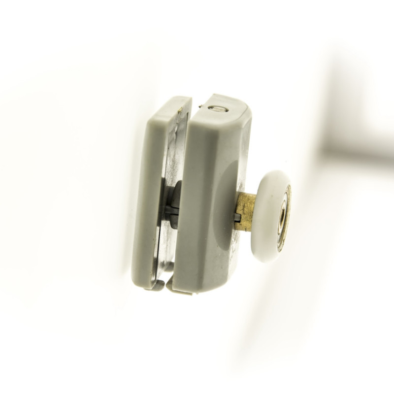 Ролики для душової кабіни верхні, одинарний, сірий (С-01)