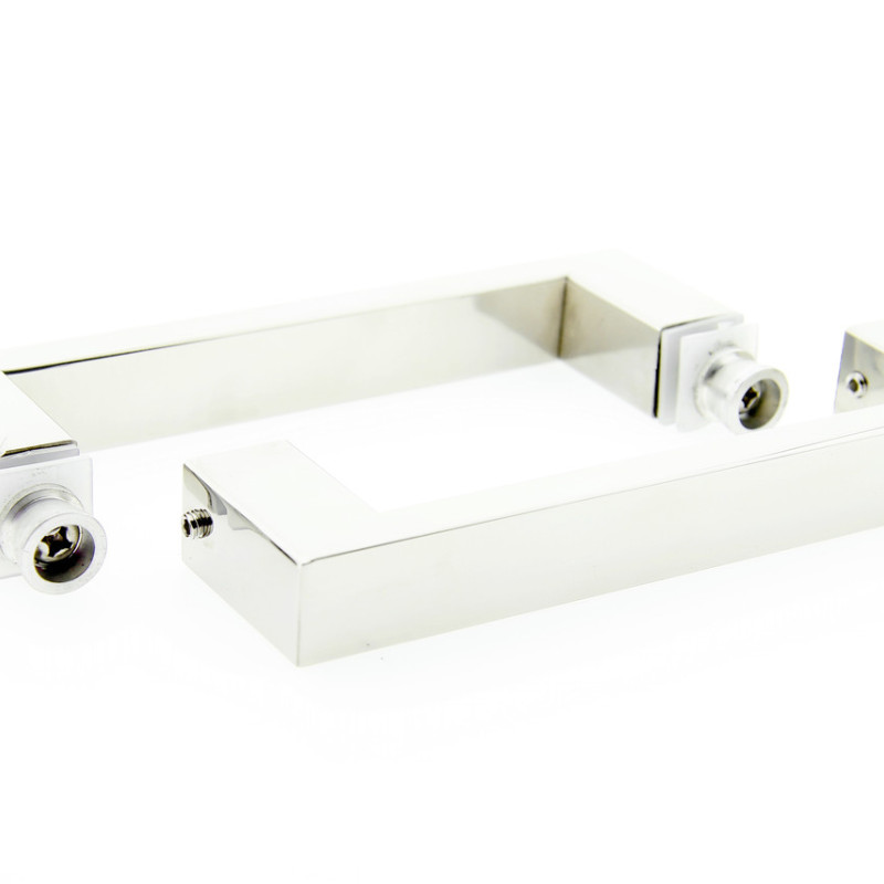 Ручка для скляних дверей ( Н 634 СС) 145 мм.